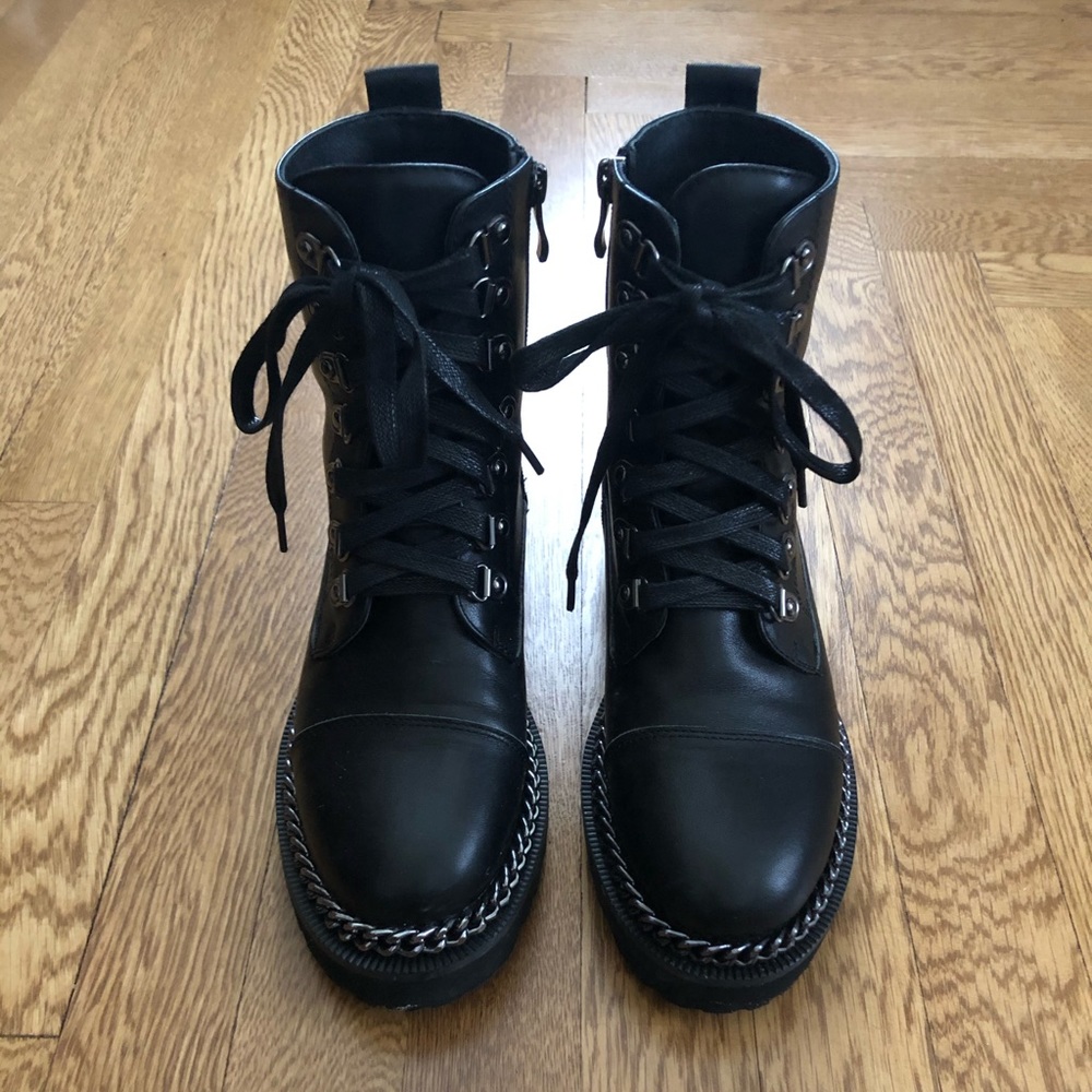 Vince Camuto Combat Boots